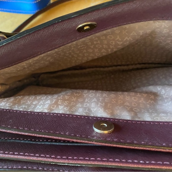 Kate Spade Purple Purse NWOT - Picture 8 of 8